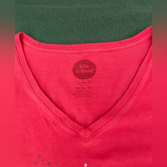 Life is Good America Style T-Shirt - Picture 7 of 8